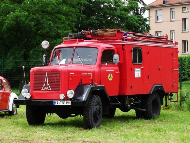 Magirus Deutz LF 16-TS 8 Pump