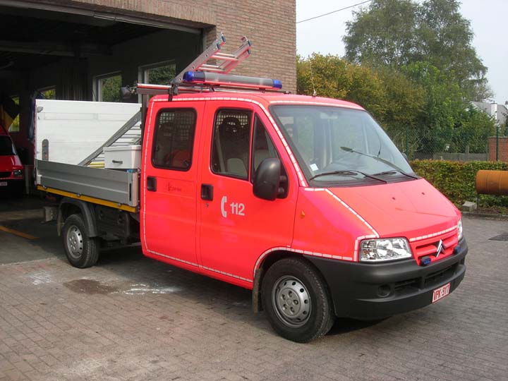 Brandweer Bornem Citroën Jumper