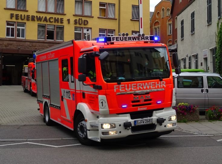 MAN Lentner HLF20 Pump Rescue