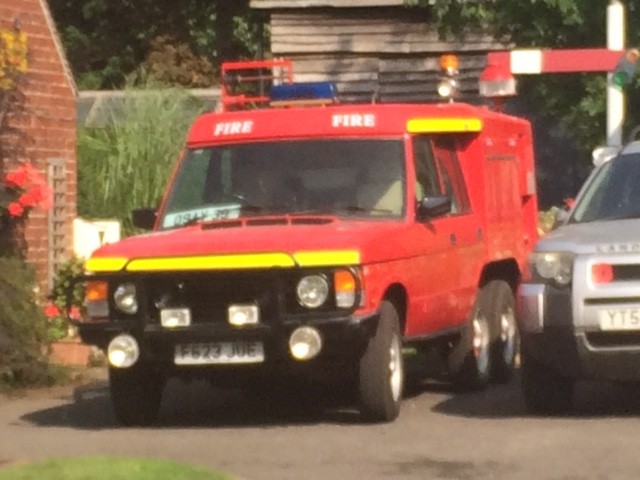 F623JUE Range Rover TACR2 ex RAF