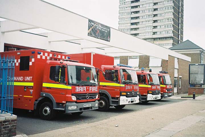 an all Mercedes Atego line up London