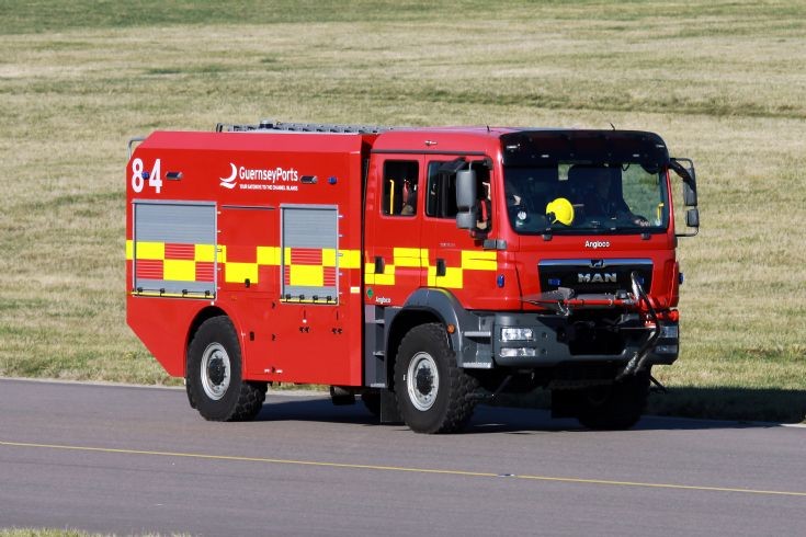 MAN Angloco Airport Rescue & Fire fighting vehicle