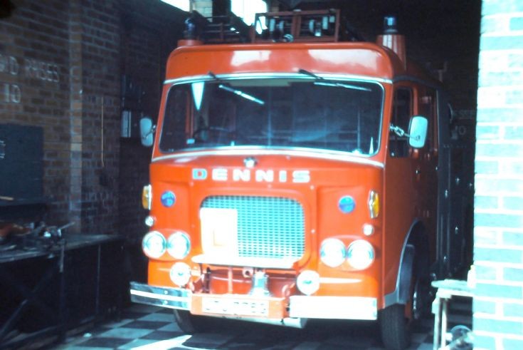 Dennis F45 pump ladder Cheshire JTU775G