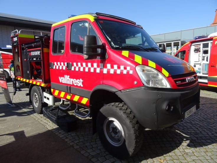 Iveco vft Vallfirest Forest fire rapid tender