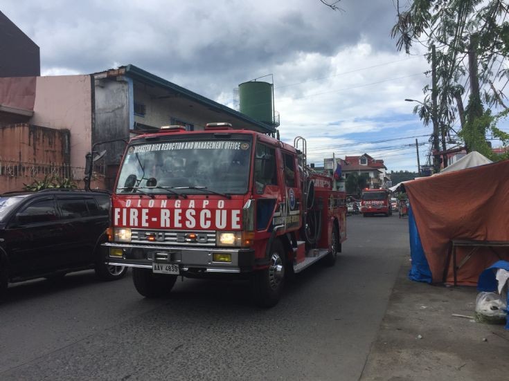 Olongapo Fire Rescue Engine 1 Fuso Truck