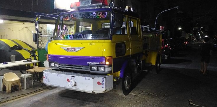 Hino Ranger 4D fire truck 