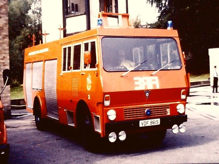 Bedford KG/Merryweather Gloucs VDF861S