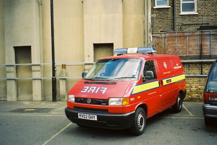 VW Transporter FIU London FB RV02OHY