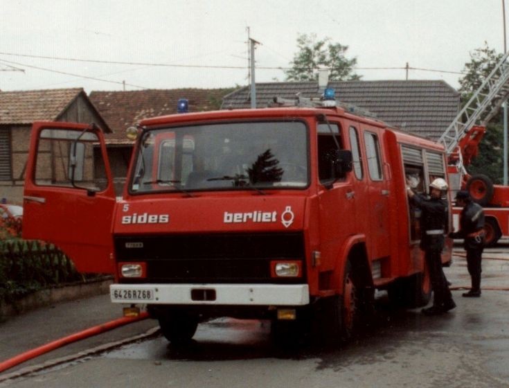 Berliet - Sides FPT Pumper