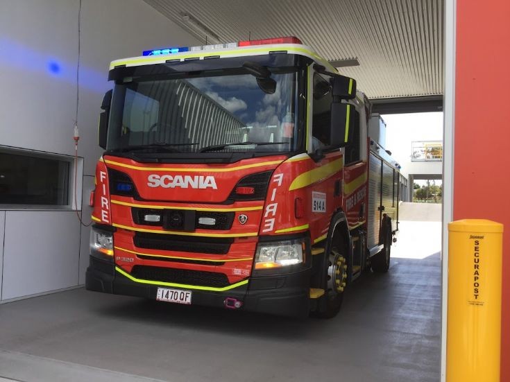 Bracken Ridge Fire & Rescue Scania