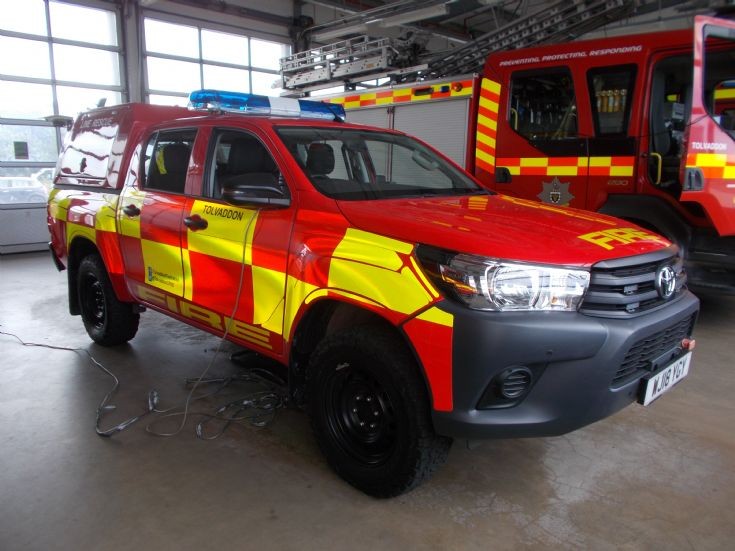 Toyota Hi-Lux Line Rescue Unit WJ18YGY 