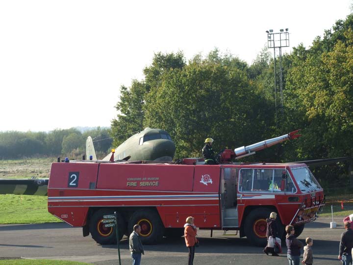 Yorkshire Air Museum Fire Service Crashtender