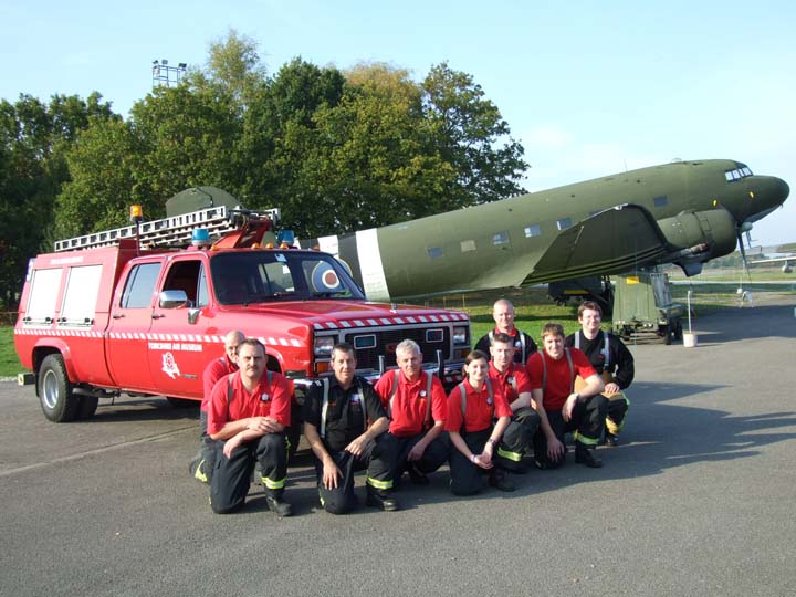 Yorkshire Air Museum Fire Service GMC RIV