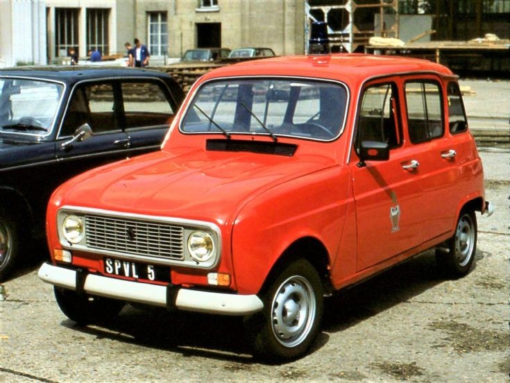 Renault 4L - SPVL Liaison vehicle