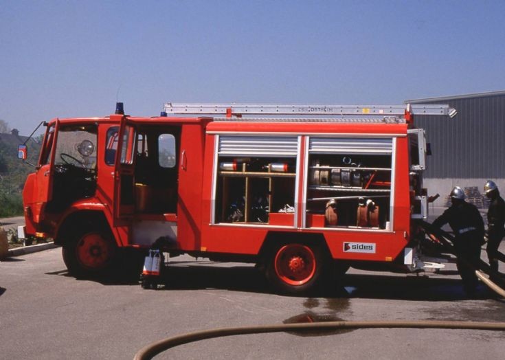 Berliet - Sides FPT Pumper