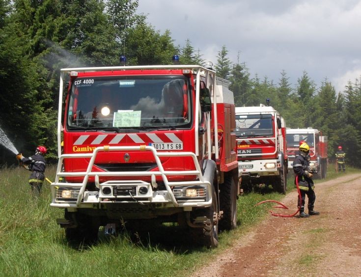 Renault-Camiva CCF4000 Brush fire Tender