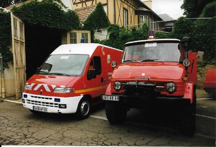 Fiat-MB Ambulance and Brush fire pump