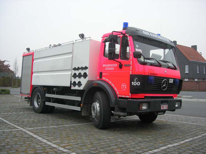 Brandweer Staden Water Carrier Mercedes 