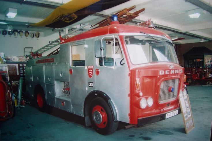 Dennis F38 BVX661G  Essex Fire Museum