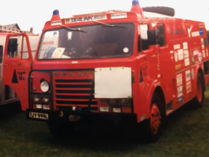 TJY999L Dennis F108 MP Devon