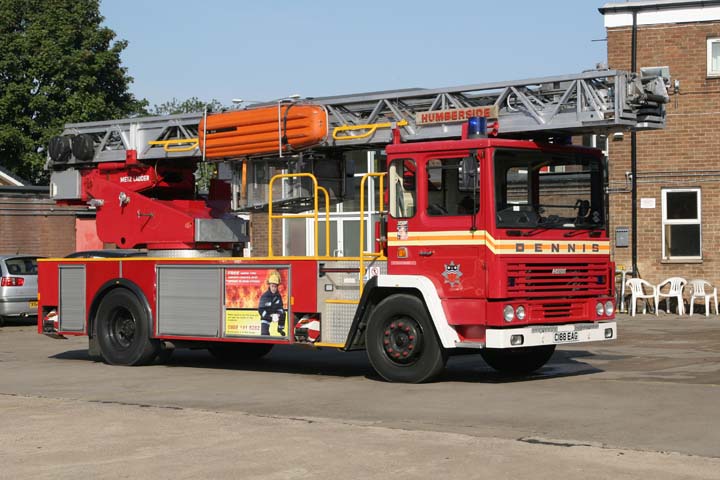 Humberside FRS Dennis Ladder  Scunthorpe