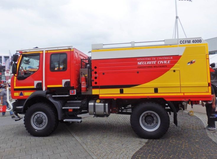Renault-Sides CCFM4000 Brush Fires Pump