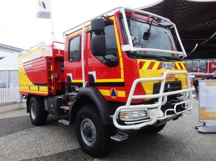 Renault-Sides CCFM4000 Brush Fires Pump