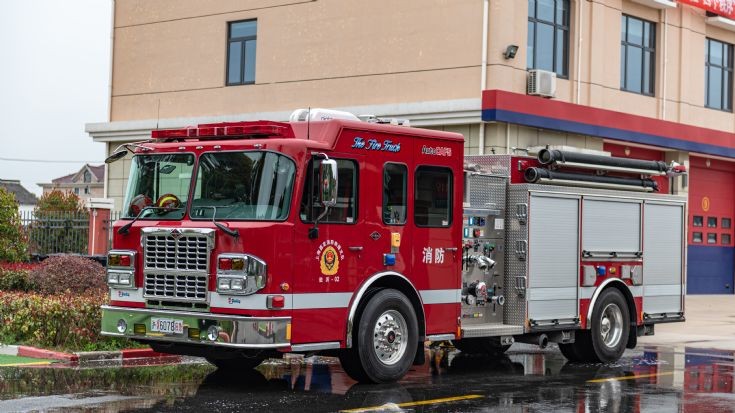 Shanghai Spartan Fire Engine