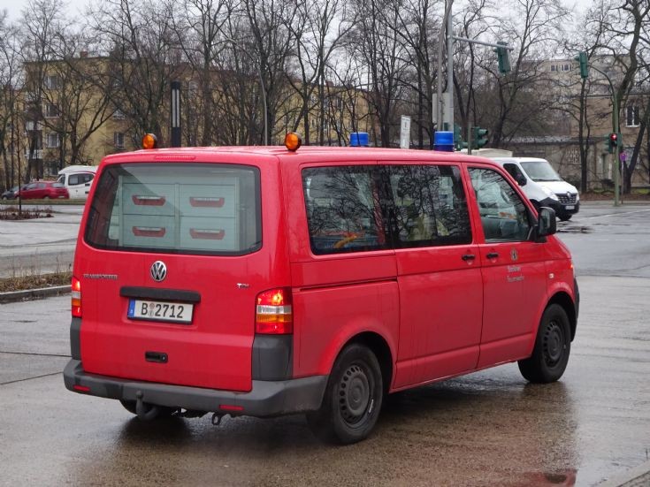 VW - Fire vehicles Incident Van 