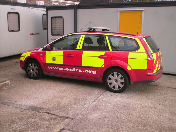 East Sussex Ford Focus Officer Response Vehicle