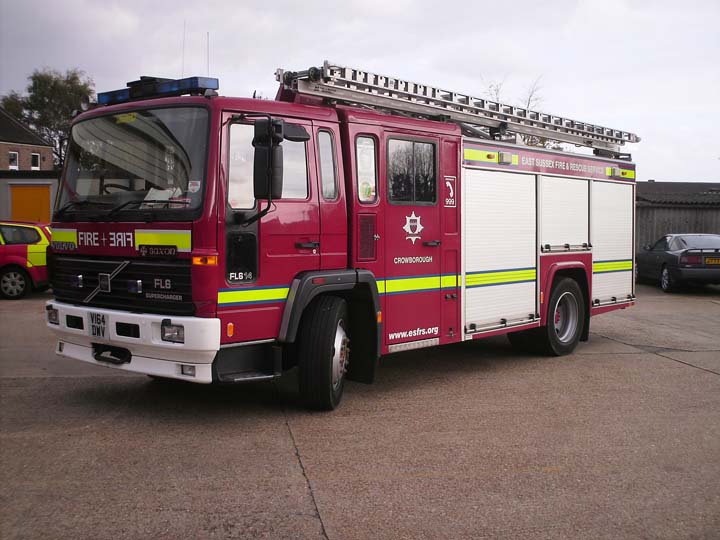 East Sussex F&R Crowborough Volvo FL6