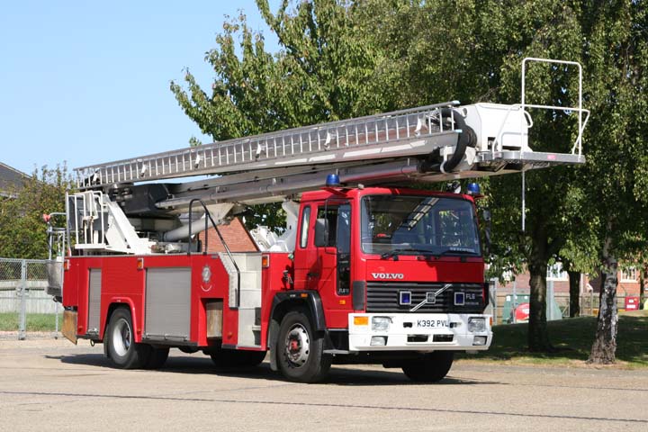 Skegness Fire Station Aerial appliance