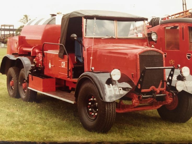 Fordson WOT foam tanker RAF
