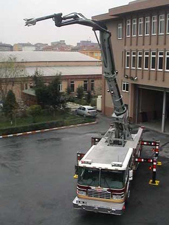 Istanbul Turkey Fire brigade special truck