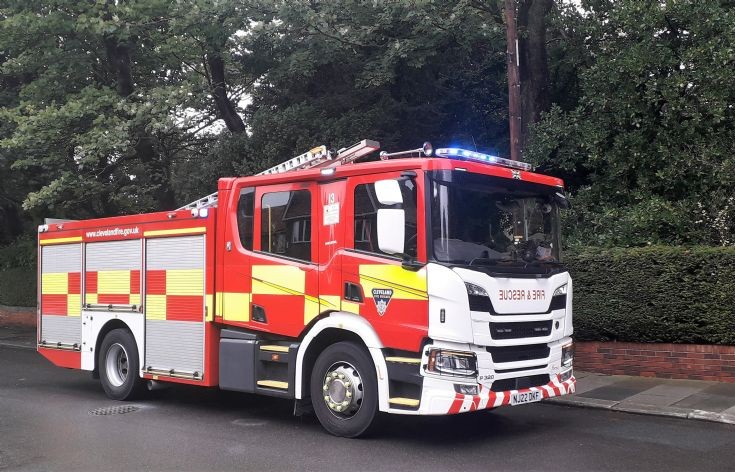 Scania/Bence WrT NJ22DKF Cleveland Fire Brigade