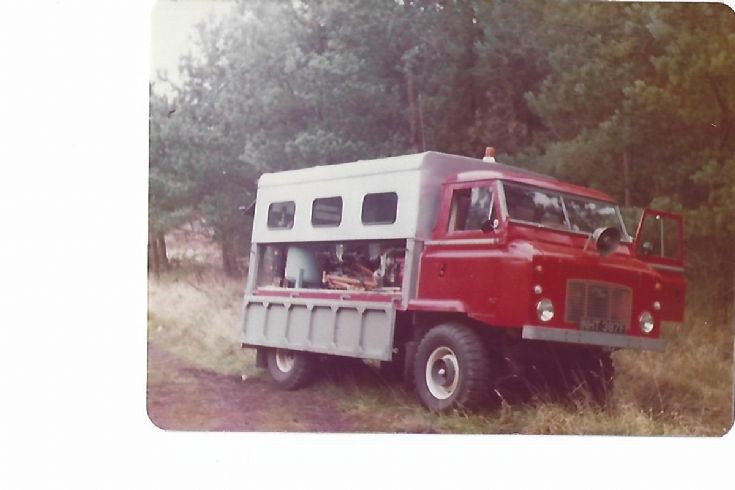 Land Rover FC rescue vehicle NHT387F