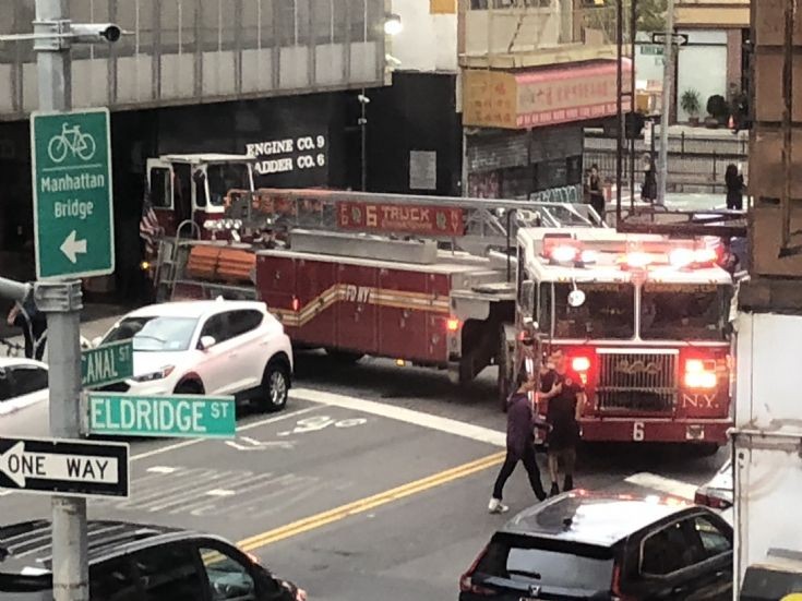 Seagrave ladder 6 Canal Street