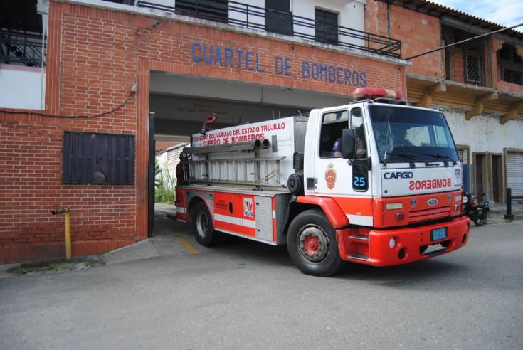 Fire Corp State Trujillo, Venezuela