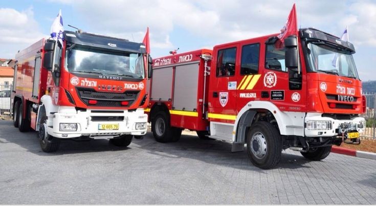 Iveco pump and water tank 