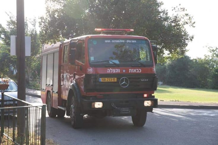 Mercedes-Benz 1234 fire truck  Israel