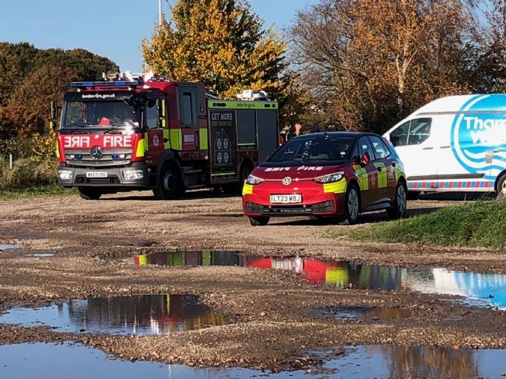 VW ID3 officers car LFB LT23WBJ