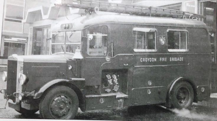 Croydon Leyland FK7 limousine pump CBY1