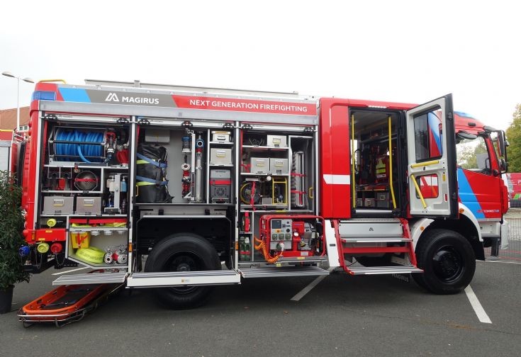 MB-Magirus HLF20 Rescue-Pump