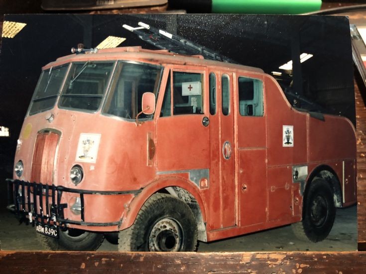 ABM839C Thornycroft Sun foam pump ex Cranfield