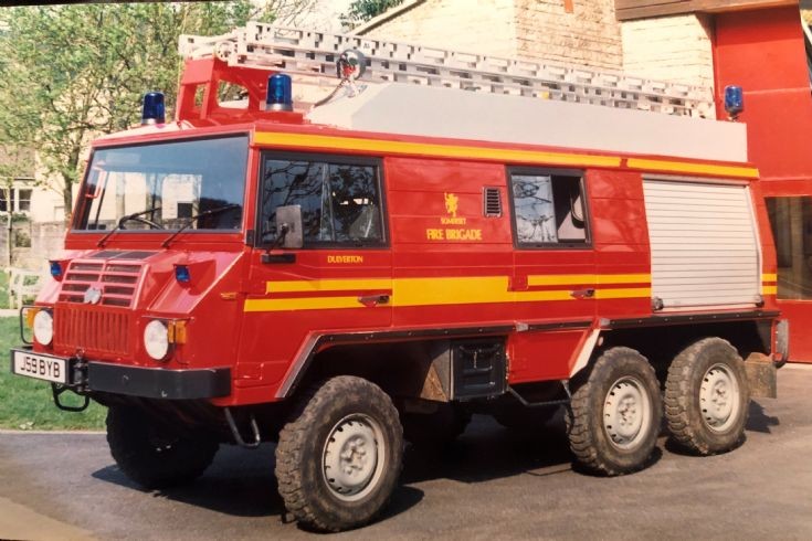 J59BYB Pinzgauer 718K Saxon L6P Somerset