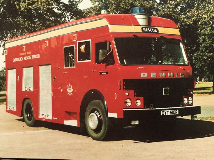 OYT510R Dennis F131 M'weather ERT London