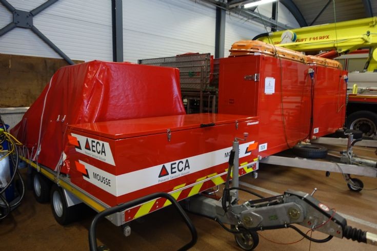 Foam Trailer and Metro Rescue Trailers