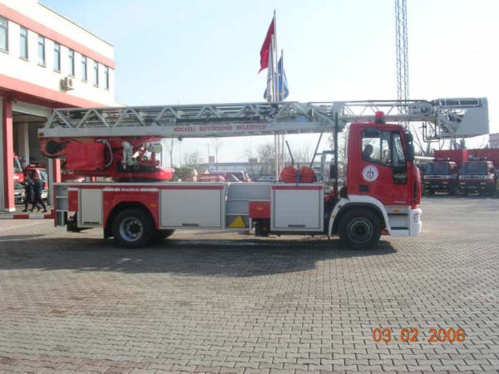 KOCAELİ city fire Department turntable ladder