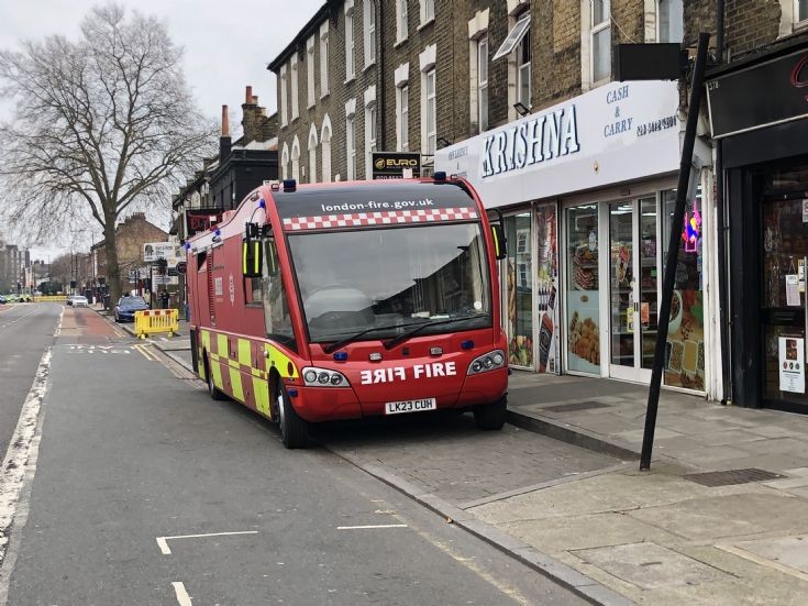 Optare/Bence Command Support London FB LK23CUH