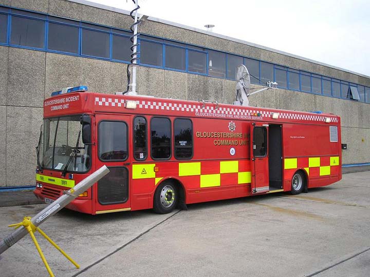 Gloucestershires Dennis Command Unit
